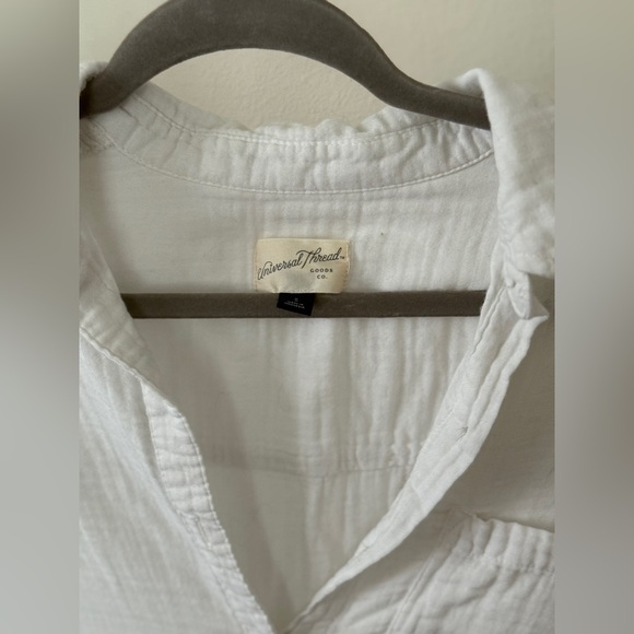 Universal Thread Cream Button-Down Shirt - Picture 2 of 9